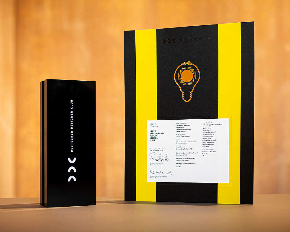 DDC Award für die Ausstellung "Der mobile Mensch"