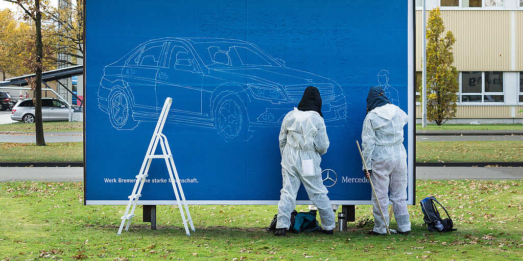 1.000.000 Autos Mercedes Bremen Plakat